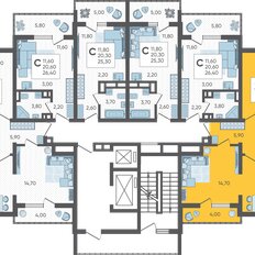 Квартира 60,4 м², 2-комнатная - изображение 2