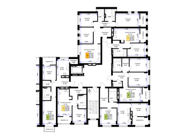 41,4 м², 1-комнатная квартира 5 150 000 ₽ - изображение 55