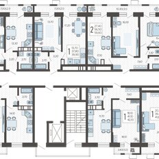 Квартира 66,7 м², 2-комнатная - изображение 2