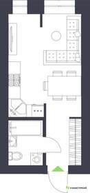 26,6 м², 1-комнатная квартира 3 901 000 ₽ - изображение 10
