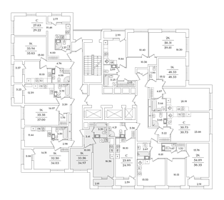 Квартира 35 м², 1-комнатная - изображение 2