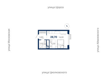 26,8 м², квартира-студия 6 135 553 ₽ - изображение 83