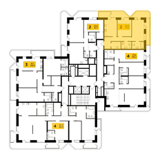 Квартира 78,2 м², 2-комнатная - изображение 2