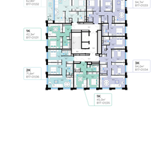 Квартира 94,7 м², 3-комнатная - изображение 2