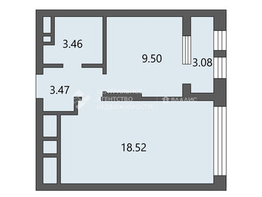 Квартира 35 м², 1-комнатная - изображение 1