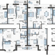 Квартира 66,5 м², 2-комнатная - изображение 2