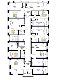 Квартира 68,9 м², 2-комнатная - изображение 2