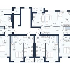 Квартира 74,3 м², 3-комнатная - изображение 2