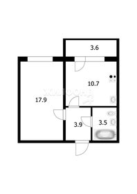 Квартира 36,7 м², 1-комнатная - изображение 1