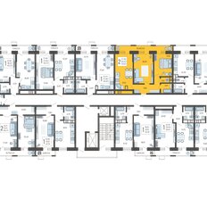 Квартира 59,6 м², 2-комнатная - изображение 2