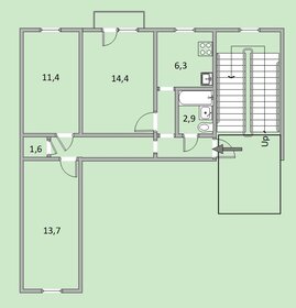 92 м², 3-комнатная квартира 13 700 000 ₽ - изображение 84