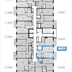 Квартира 37,9 м², 1-комнатная - изображение 4