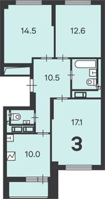 76,6 м², 3-комнатная квартира 24 800 000 ₽ - изображение 75