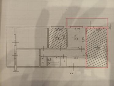 18 м², комната - изображение 5