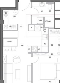 Квартира 65 м², 2-комнатная - изображение 1