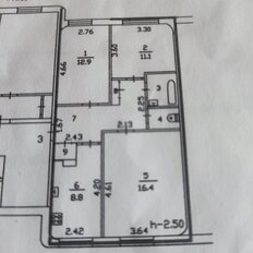 Квартира 64,2 м², 3-комнатная - изображение 1