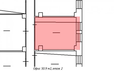 50,5 м², офис 44 440 ₽ в месяц - изображение 26