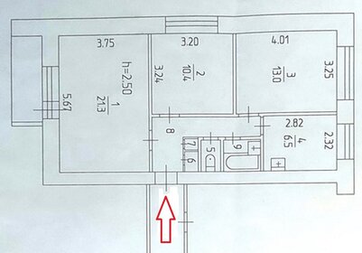 Квартира 60,9 м², 3-комнатная - изображение 4