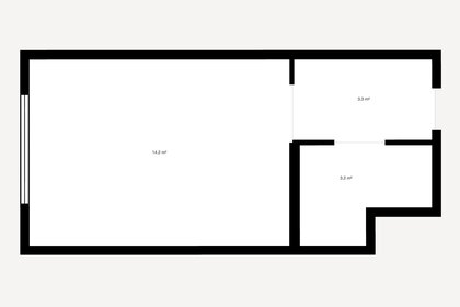 Квартира 20,3 м², студия - изображение 1