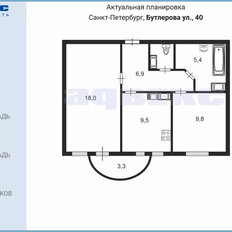 Квартира 51 м², 2-комнатная - изображение 2