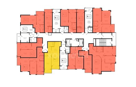 Квартира 51,1 м², 2-комнатная - изображение 2