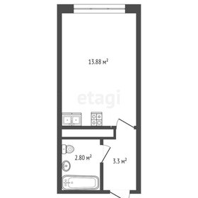 Квартира 20 м², студия - изображение 3