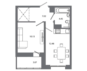 37 м², 2-комнатная квартира 7 850 000 ₽ - изображение 108