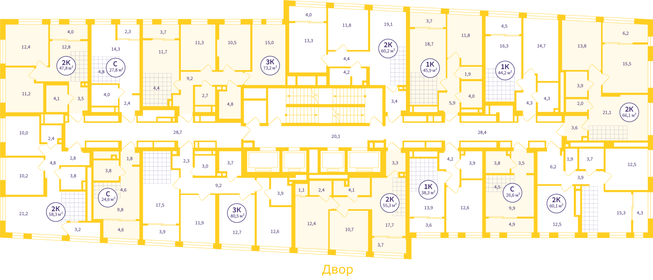 88,2 м², 3-комнатная квартира 10 600 000 ₽ - изображение 31