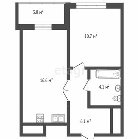 Квартира 37,8 м², 1-комнатная - изображение 1