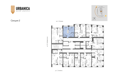 23,8 м², квартира-студия 6 180 000 ₽ - изображение 99