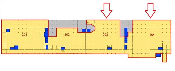 6037,7 м², склад - изображение 4