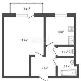 Квартира 43,8 м², 3-комнатные - изображение 2