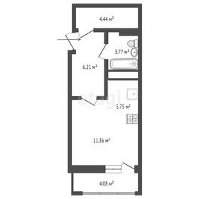 Квартира 35,6 м², студия - изображение 1