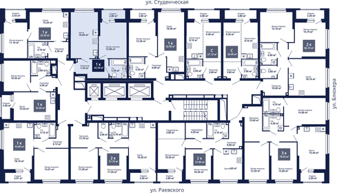 Квартира 42,9 м², 1-комнатная - изображение 4