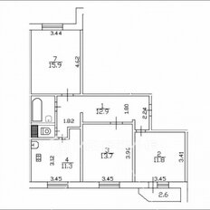 Квартира 70,1 м², 3-комнатная - изображение 2