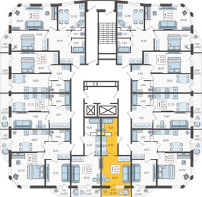 63 м², квартира-студия 4 200 000 ₽ - изображение 82