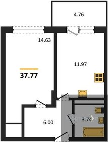 41,2 м², 2-комнатная квартира 3 430 000 ₽ - изображение 97