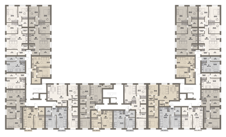 62,7 м², квартира-студия 9 094 400 ₽ - изображение 21