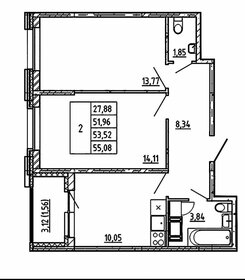 33,1 м², 1-комнатная квартира 26 000 ₽ в месяц - изображение 89