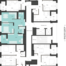 Квартира 54 м², 2-комнатная - изображение 2