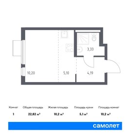 22,8 м², квартира-студия 3 973 512 ₽ - изображение 11