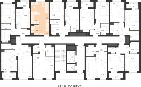 26,4 м², квартира-студия 3 803 000 ₽ - изображение 26