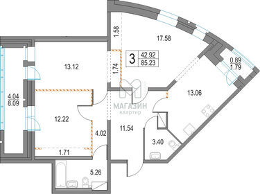 Купить студию или 1-комнатную квартиру эконом класса в стиле лофт у метро Улица Дыбенко (оранжевая ветка) в Санкт-Петербурге и ЛО - изображение 31