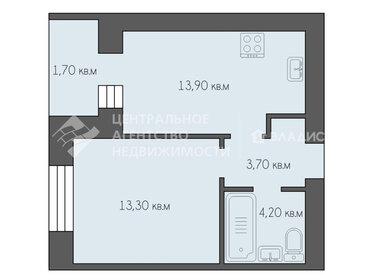 Квартира 35 м², 1-комнатная - изображение 1