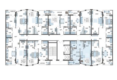 40 м², 1-комнатная квартира 3 700 000 ₽ - изображение 91