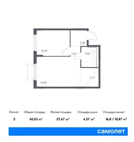 38,6 м², 1-комнатная квартира 8 904 908 ₽ - изображение 14