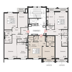 Квартира 83,8 м², 2-комнатная - изображение 2