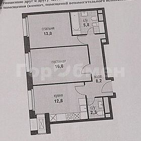 59,3 м², 2-комнатная квартира 19 207 412 ₽ - изображение 81