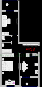 64 м², 2-комнатная квартира 17 350 000 ₽ - изображение 30