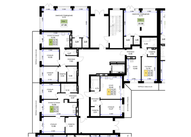 47,4 м², 1-комнатная квартира 5 549 310 ₽ - изображение 24